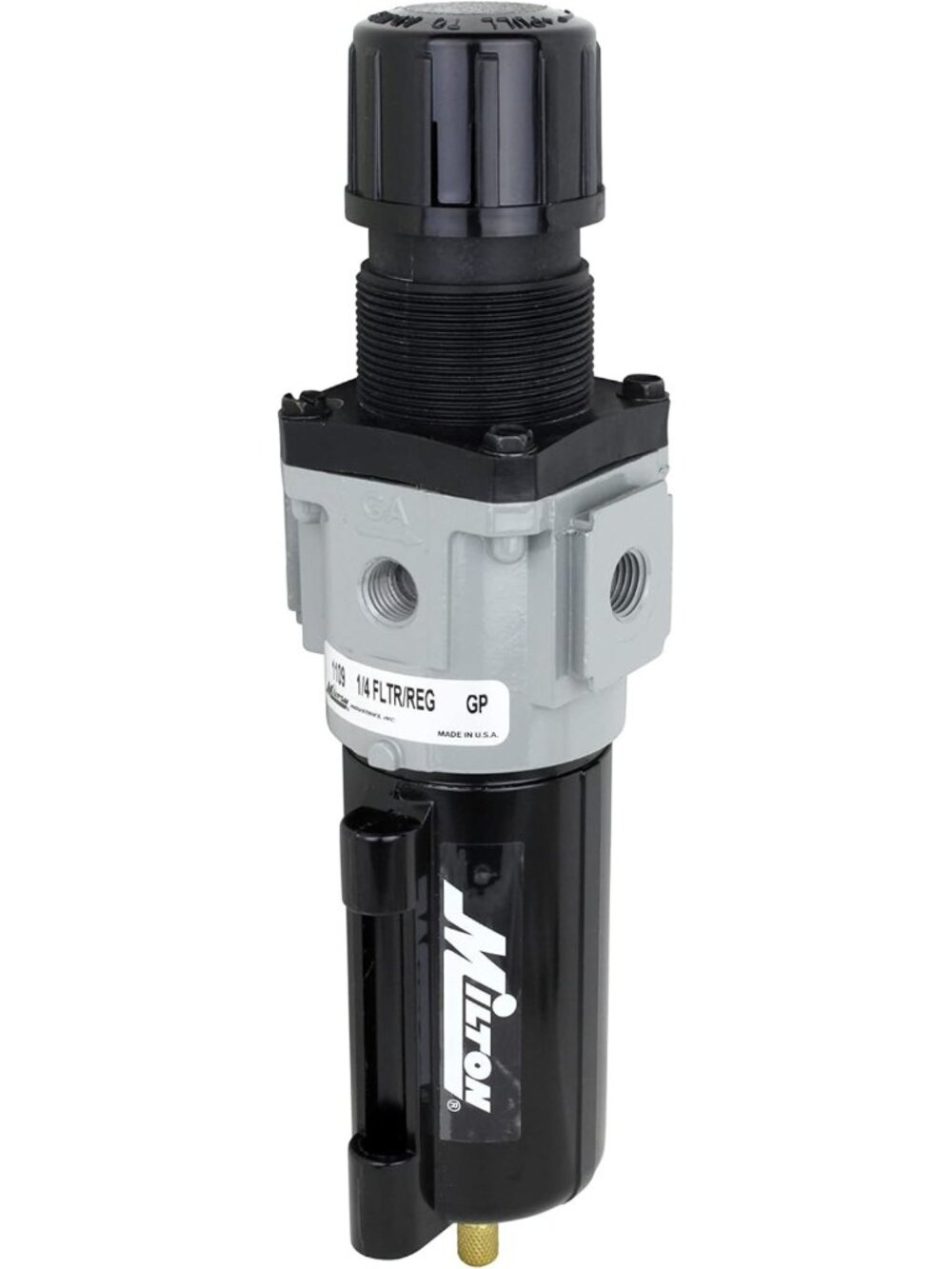 1/4" Air Filter Regulator Piggyback Combo for Optimal Performance & Efficiency